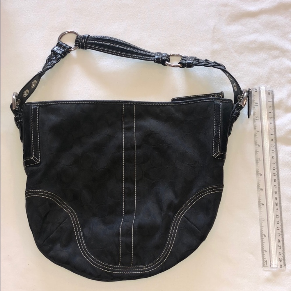Black Coach Hobo Purse